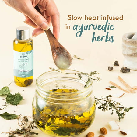 Nat Habit Brahmi Matsyakshi Summer Dasabuti Baby Hair & Scalp Oil - 110ml