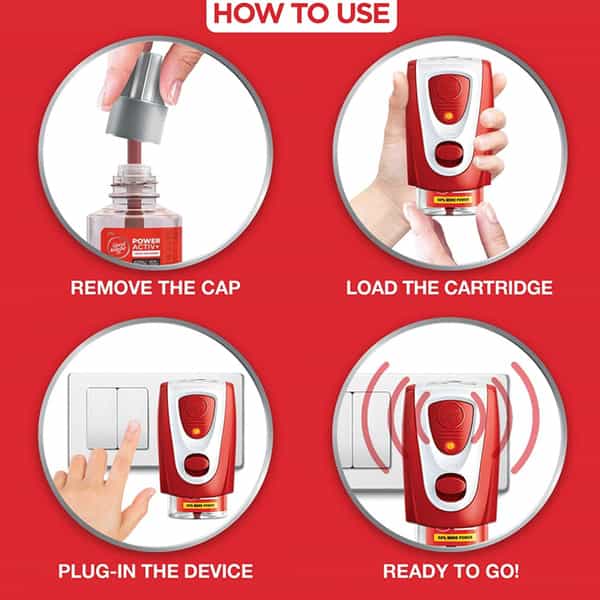 Godrej Good Knight Advanced Power Activ+ Cartridge Twin Saver Mosquito Repellent (Refill)-2X45 Ml