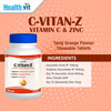 Healthvit C-Vitan-Z Vitamin C 500Mg And Zinc - 60 Tablets