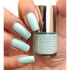 Debelle Nail Polish | Matte Finish | Dark Peach(Choco Latte) | Mint Blue(Mint Amour) | 16 Ml