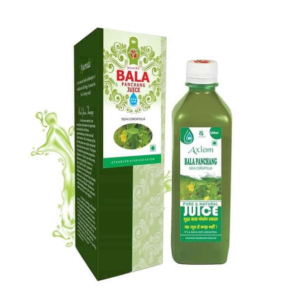 Axiom Bala Panchang Juice|Sida Cordifolia|Helpful In Increase Strength And Combats Fatigue -500Ml