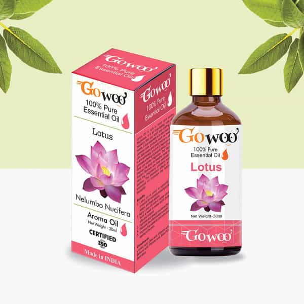 Go Woo 100% Pure Fragrances Undiluted Virgin White Lotus Oil 30 Ml