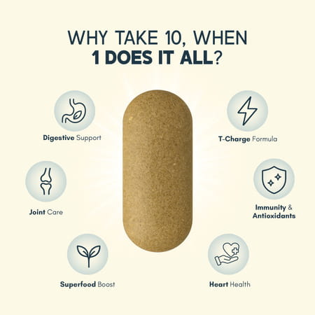 Rasayanam Multivitamin For Men | 52 Ingredients | Energy | Immunity & Health 120 Tablets (Pack Of 2)