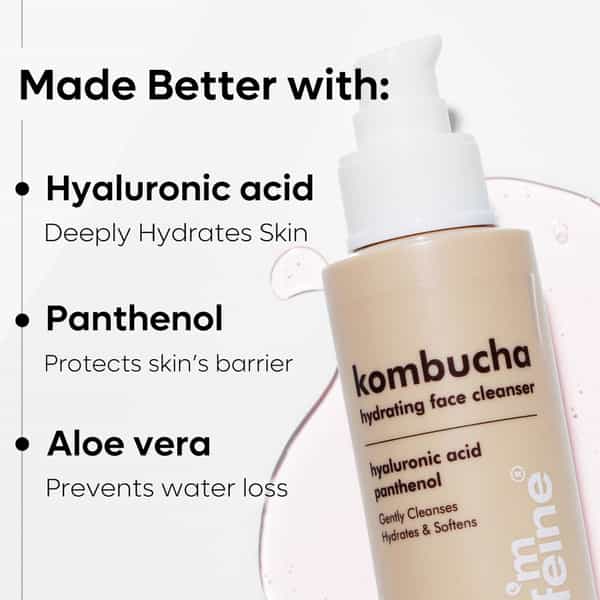 Mcaffeine Kombucha Hydrating Face Cleanser 100Ml