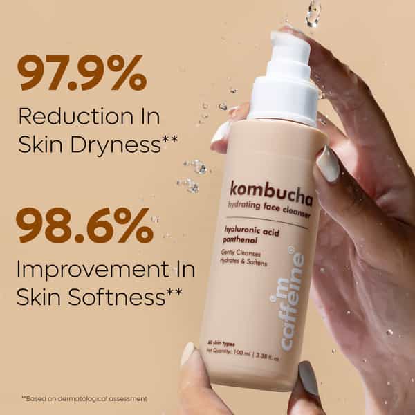 Mcaffeine Kombucha Hydrating Face Cleanser 100Ml