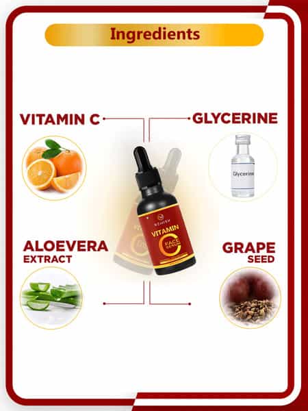 Newish Vitamin C Serum For Face Pigmentation And Oily Skin For Men And Women 30 Ml