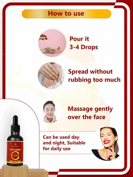 Newish Vitamin C Serum For Face Pigmentation And Oily Skin For Men And Women 30 Ml
