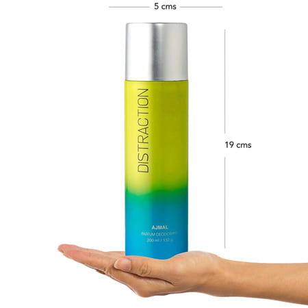 Ajmal Distraction Deodorant Combo Pack Of 4 Deodorant 200ml Each (Total 800ml) For Men & Women
