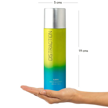 Ajmal Distraction Deodorant Combo Pack Of 4 Deodorant 200ml Each (Total 800ml) For Men & Women