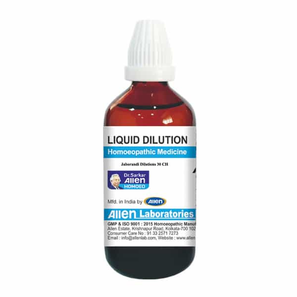 Allen Laboratories Jaborandi Dilutions 30 Ch