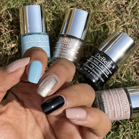 Debelle Gel Nail Polish Combo Set Of 4 Tropical 8ml Each Rakhi Gift