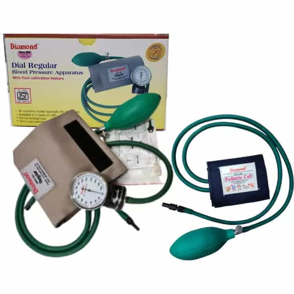 Diamond Bpdl270 Dial Velcro Blood Pressure Monitor With Field Calibration Feature Device Device 1