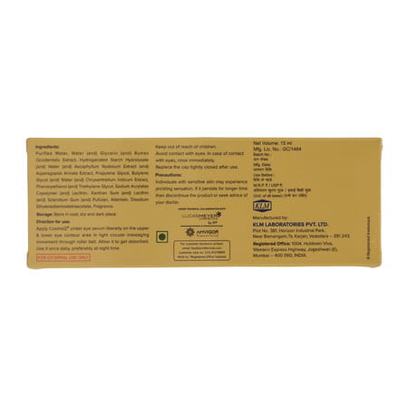 Cosmoq Under Eye Serum 15 Ml