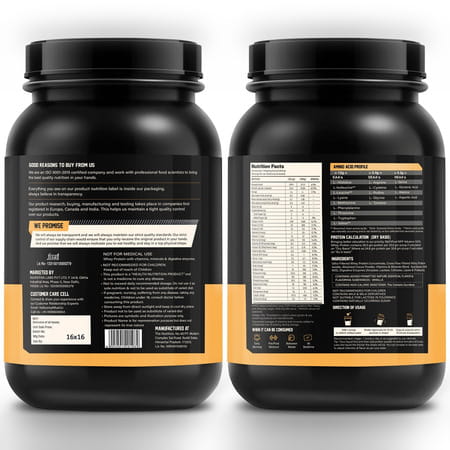 Myfitfuel Advance Mff 100% Whey Protein Powder + Digestive Enzymes & Vitamins (1 Kg | Vanilla Creme)