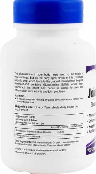 Healthvit Joint Need - 500 Tablets Bottle - 60