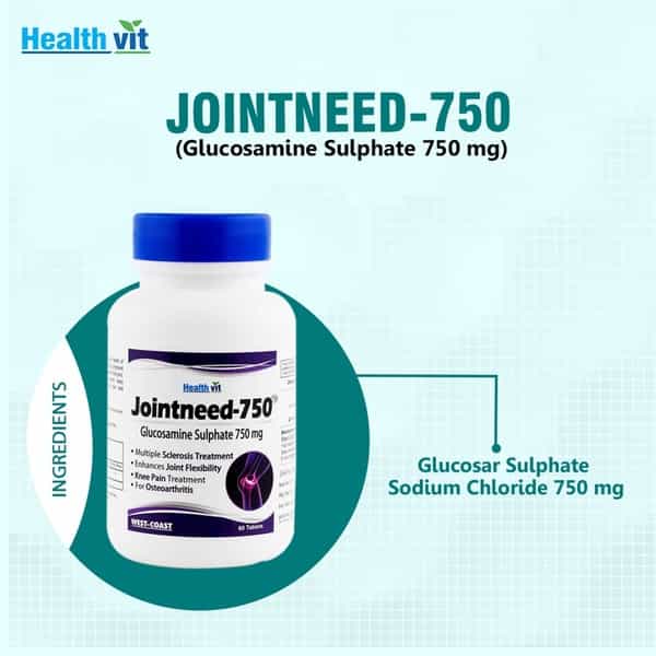 Healthvit Joint Need - 500 Tablets Bottle - 60