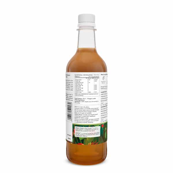 Kapiva Himalayan Apple Cider Vinegar With Mother 2 X 500Ml | Helps With Digestion & Weight Care
