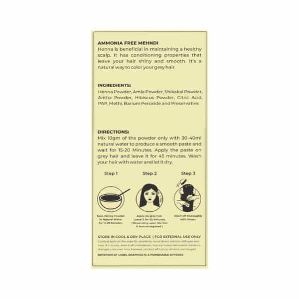 Vagad's Khadi Brown Mahendi Powder 100 Gm