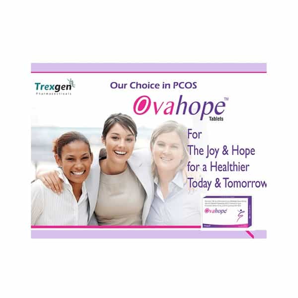 Trexgen Ovahope Pcos Myo-Inositol D-Chiro Inositol Tablets - 30 Tablets
