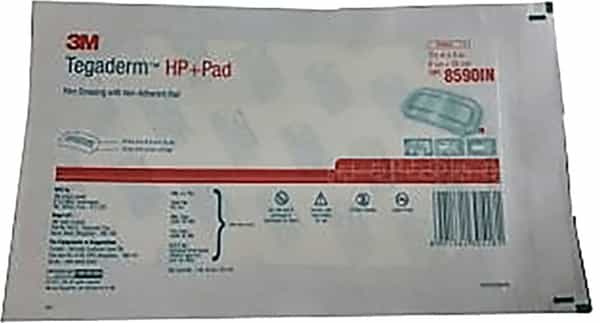 3M Tegaderm + Pad Dressing 8590 (Pack Of 25)