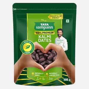 Tata Sampann Premium Kalmi Dates/khajoor| 500g
