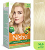 Nisha Creme Hair Color Ultra Blonde 150G Pack Of 2 | Permanent Hair Colour For Women & Men