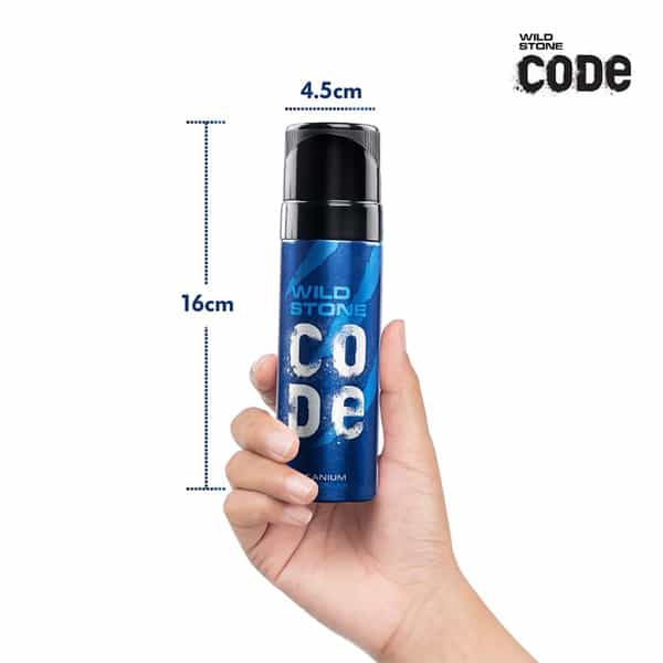 Wild Stone Code Steel Perfume Body Spray - 120Ml