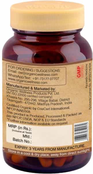 Organic Wellness Owheal Om Shanti Capsule 90