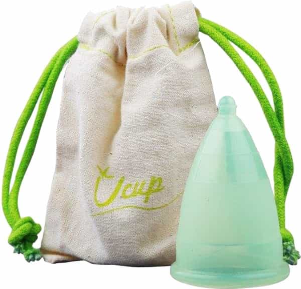 V Cup Menstrual Green Cup Device 1