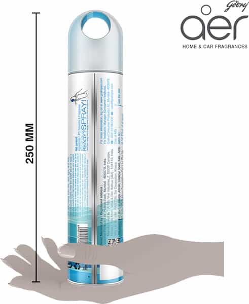 Godrej Aer Home Spray - Cool Surf Blue - 220Ml