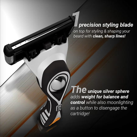 Zlade Hyperglide5 Pro Shaving Razor For Men - Sports Edition