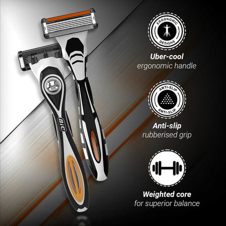 Zlade Hyperglide5 Pro Shaving Razor For Men - Sports Edition