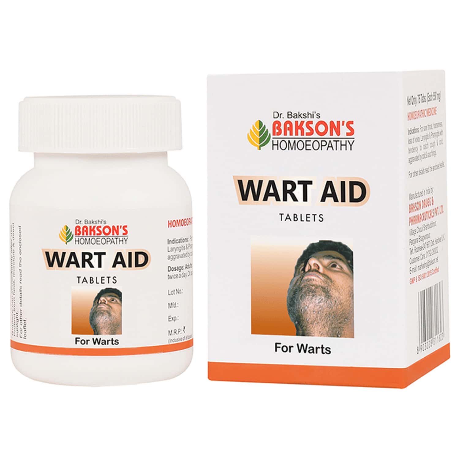 Baksons Wart Aid Tablet 75