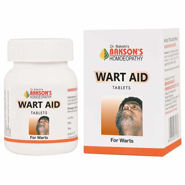 Dr Bakshi's Bakson Homoeopathy Wart Aid Tablet 75