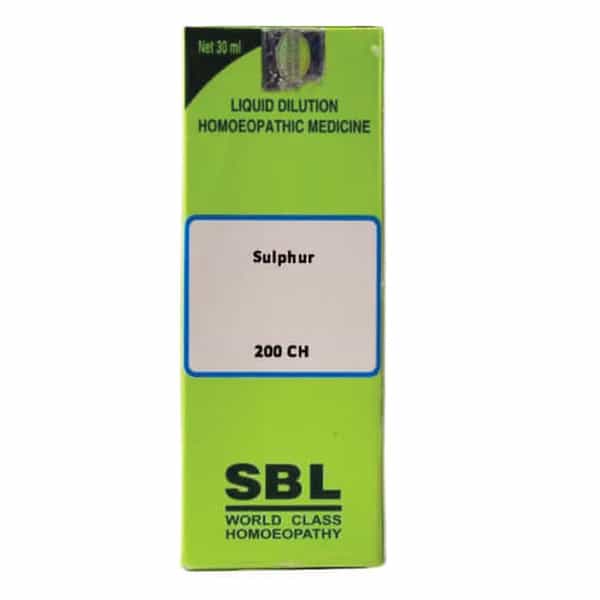 Sbl Sulphur Dilution 200 Ch