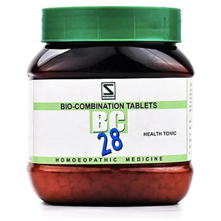 Dr. Willmar Schwabe India Bio-Combination 28 (Bc 28) Tablet 550 No'S