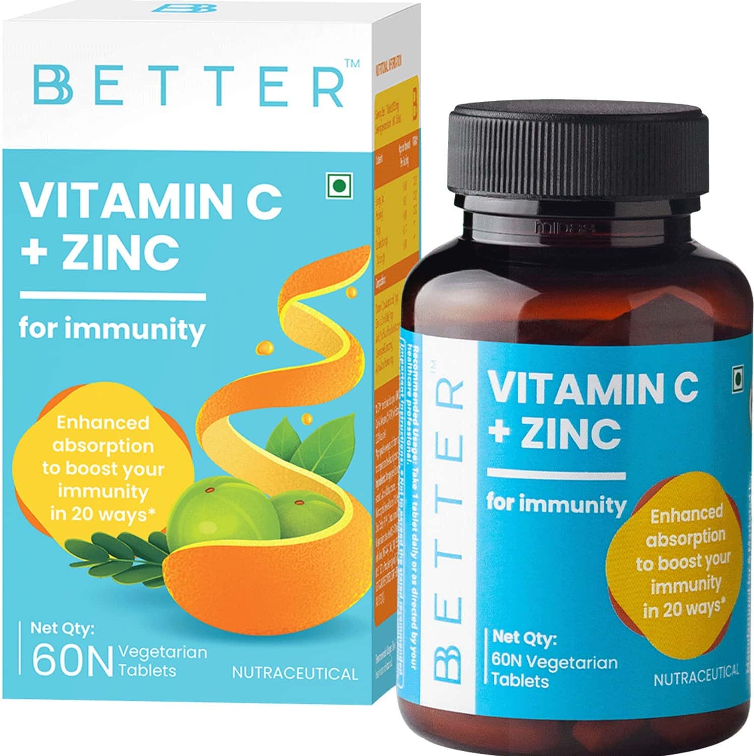 Buy IMMUNACE FORTE MULTIVITAMIN TABLETS (WITH VITAMIN C, ZINC AND ...