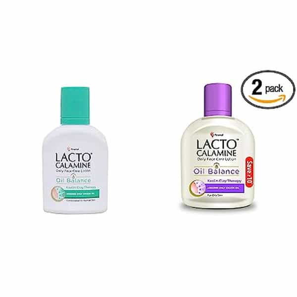Lacto Calamine Lotion For Combination (60 Ml) & Lacto Calamine Lotion For Oily (60 Ml)