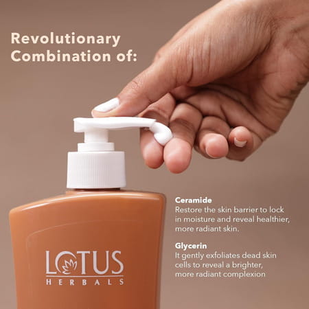 Lotus Herbals Glow Rush Moisturising Body Lotion (Ecom - Mt) 400ml