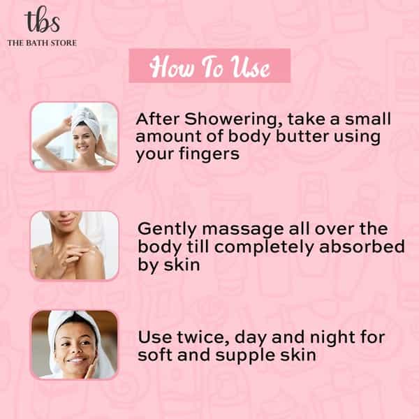 The Bath Store Japanese Cherry Blossom Body Butter 200Gm
