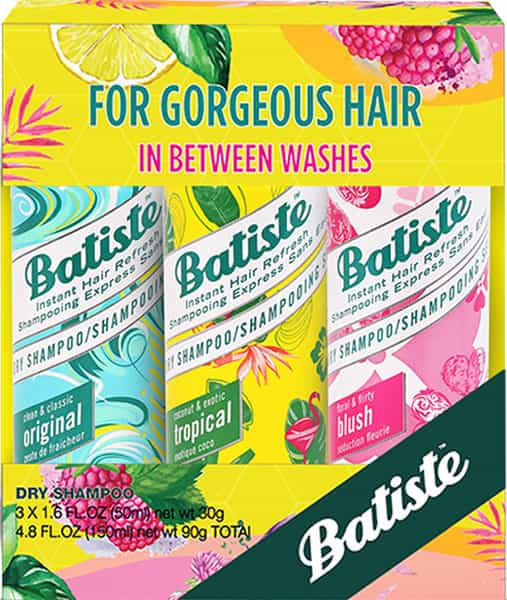 Batiste Dry Shampoo - 150Ml (Pack Of 3 X 50Ml)