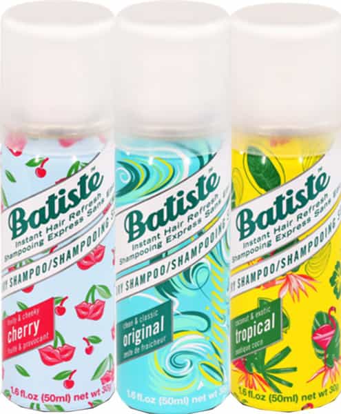 Batiste Dry Shampoo - 150Ml (Pack Of 3 X 50Ml)