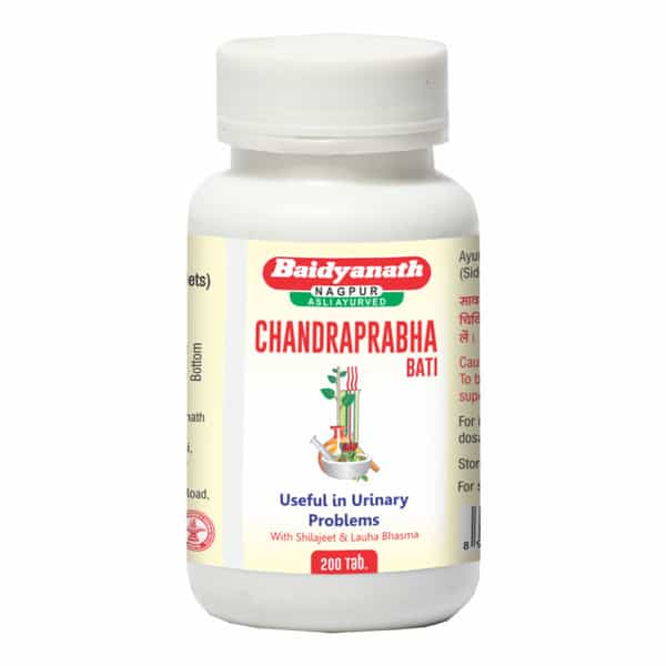 Baidyanath Asli Ayurved Chandraprabha Bati 200 Tablets