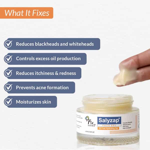 Fixderma Salyzap Acne Face Gel 50Ml