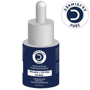 Dermistry 30% Aha 5% Pha 2% Bha Peeling Exfoliating Solution Serum For Instant Glow Brightening 30ml
