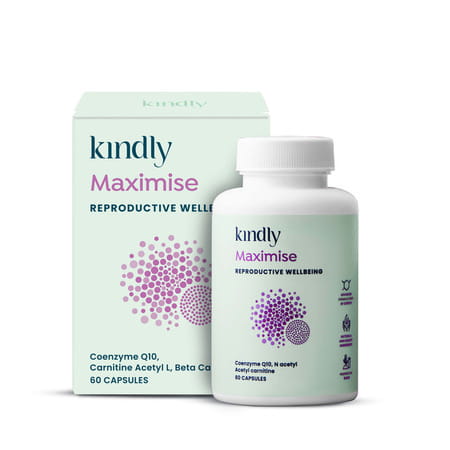 Kindly Health Acetyl L Carnitine Maximise Capsules | Male Reproductive Health | 60 Pcs | Pack Of 1