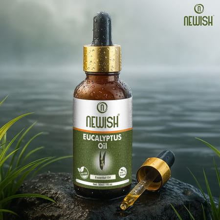 Newisheucalyptus Oil For Hair Pain Relief|Undiluted Aromatherapy Therapeutic Grade 30Ml-Pack Of 2