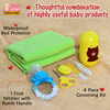 Baby Story Bundle Of Joy For Your Baby- Combo Of 6 ( Grooming Kit Nibbler Bed Protector)-400G
