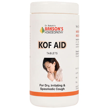 Baksons Homoeopathy Kof Aid Tablet 200 No'S