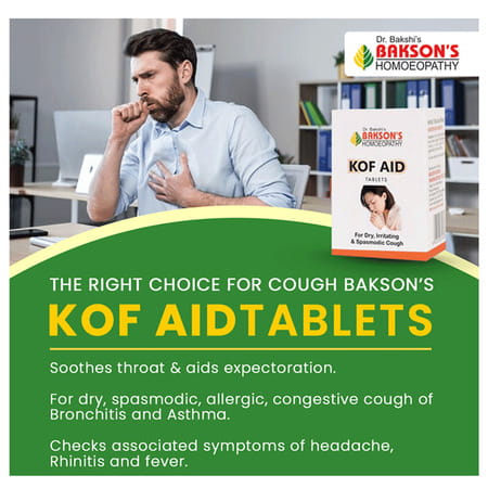Baksons Homoeopathy Kof Aid Tablet 200 No'S